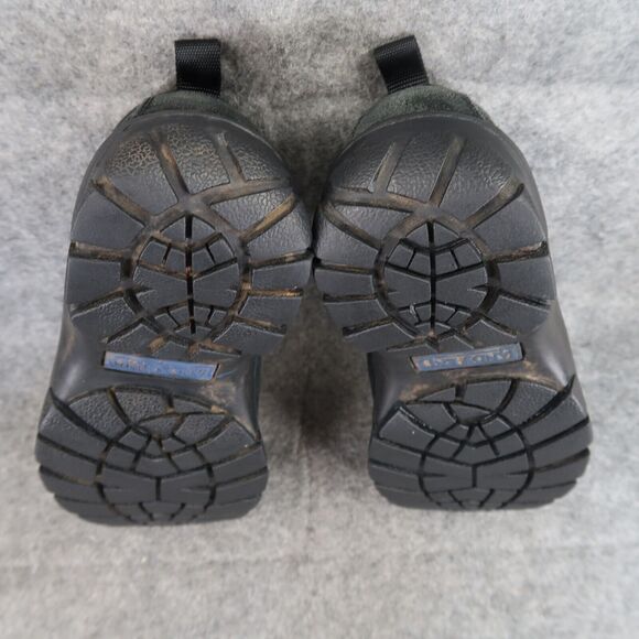 Lands End Shoes Womens 5 Slip On Moc Clog Black Leather Comfort Casual Active - Picture 10 of 12